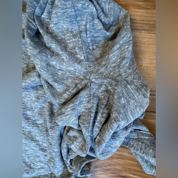 Prana Cozy Up Long Sleeve Tee - Heather Grey - Picture 3 of 3